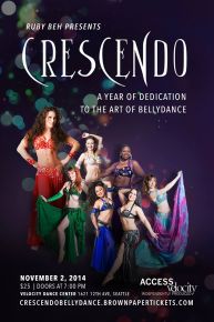 Crescendo Bellingham Performance Project poster